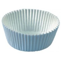 200 Moules - muffins Moules a  patisserie, Cupcake Moules a  patisserie Blanc Ø 5 cm - 2,5 cm