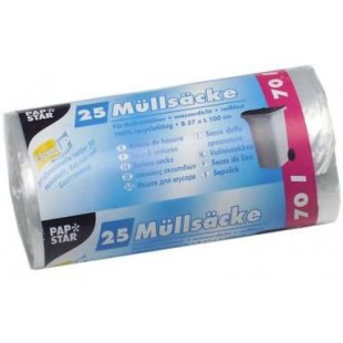 Mullbeutel 70 l transp. 57,5 x 100cm 25 St