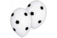 8 ballons football Blanc/Noir