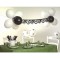 8 ballons football Blanc/Noir