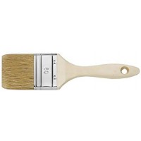 - WESTEX Pinceau Plat, Soie Naturelle Claire, â€špaisseur 9
