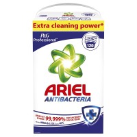 Ariel Professional lessive antibacterienne en poudre 7,8 kg, 120 lavages