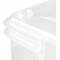 keeeper Boite de Transport Euro-Box XL, Plastique Robuste (PP), 43 x 35 x 24 cm, 28 l, Bruno, Natural Transparent