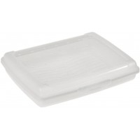 keeeper Boite Fraicheur avec Fermeture a Clic, 17 x 13 x 3,5 cm, 500 ml, Luca Mini, Transparent