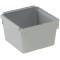 keeeper Organising System, Unlimited Extensions, Sturdy plastic (PP), 8 x 8 x 5 cm, Silver