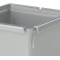 keeeper Organising System, Unlimited Extensions, Sturdy plastic (PP), 8 x 8 x 5 cm, Silver