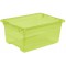 keeeper Boite de Rangement avec Couvercle et Systeme de Fermeture Coulissante, 39,5 x 29,5 x 17,5 cm, 12 l, Cornelia,