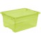 keeeper Boite de Rangement avec Couvercle et Systeme de Fermeture Coulissante, 39,5 x 29,5 x 17,5 cm, 12 l, Cornelia,