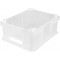 keeeper Boite de Transport Euro-Box L, Plastique Robuste (PP), 43 x 35 x 17,5 cm, 20 l, Bruno, Natural Transparent