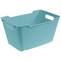 keeeper Boite de Rangement, Surface Texturee, 6 L, Lotta, Bleu Clair