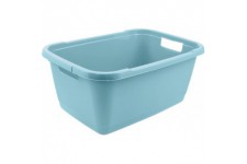 keeeper Laundry Tub, Sturdy Plastic, 52 Litre, Aenna, Aqua Blue