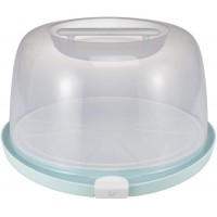 keeeper Boite de Transport pour Gateaux avec Rainures de Decoupe et Plateau de Service, Plastique sans BPA, 38 x 37,5 x 21 cm, E