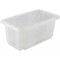 keeeper Boite de Rangement avec Systeme d'Empilage, 35 x 20,5 x 15 cm, 7 l, Emil, Transparent