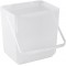 keeeper Boite a  Lessive avec Anse, 4,5 L, 19 x 14,5 x 20,5 cm, Natural Transparent