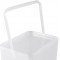 keeeper Boite a  Lessive avec Anse, 4,5 L, 19 x 14,5 x 20,5 cm, Natural Transparent