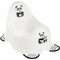 Keeeper Panda Pot pour Bebe, De 18 Mois a 3 Ans Environ, Antiderapant, Adam, Blanc