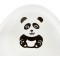 Keeeper Panda Pot pour Bebe, De 18 Mois a 3 Ans Environ, Antiderapant, Adam, Blanc