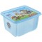 keeeper La Pat' Patrouille Boite de Rangement avec Couvercle, Pivotante et Empilable, Pour Enfants, 24 L, Paulina, Bl