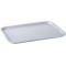 Fast Food tray, plateau de service incassable et lavable au lave-vaisselle, Made in Germany, 35 x 27 cm, hauteur 2 cm, gris