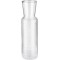  Carafe en verre "Dots", Carafe a  eau en verre, Carafe a  eau transparente avec couvercle en liege, Carafe en verre, hauteur 27