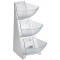 Multi-Rack, etagere de cuisine, cadre, goulotte a  portions, distributeur de portions, distributeur, acier inoxydable 18/0, volu