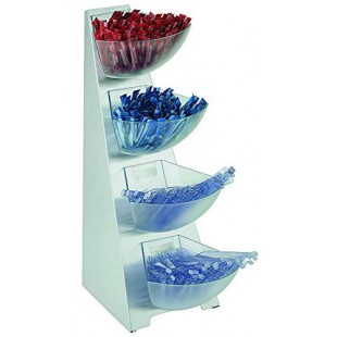 Multi-Rack, etagere de cuisine, cadre, goulotte a  portions, distributeur de portions, distributeur, acier inoxydable 18/0, volu