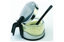 Service a  Parmesan Ø 10,5 cm, H: 7 cm Acier Inoxydable, ABS