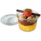 12 Pots Original WECK 80 ml avec couvercle, Ø 6 cm, H : 5,5 cm, mini pot avec couvercle en verre, pot de conservation, pot decor