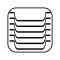 coquetier, jeu de 4, porte-oeufs, coquetier empilable en melamine, coquetier blanc, Ø 8,5 cm, hauteur 4 cm