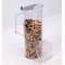 Cereal Carafe - Carafe de haute qualite pour cereales/muesli avec couvercle pivotant en acier inoxydable - Comprend un couvercle