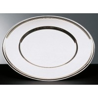 Assiette de presentation Ø 33 cm 18/8 Acier Inoxydable