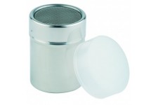 Pot a  epices, Couvercle Toile Fine Ø 5,5 cm, H: 7,5 cm Behalter aus Acier Inoxydable