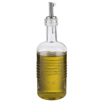  Bouteille de vinaigre et d'huile"OLD FASHIONED" 0,35 l - Bouteille de haute qualite pour le vinaigre et les huiles, avec bec ve