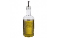  Bouteille de vinaigre et d'huile"OLD FASHIONED" 0,35 l - Bouteille de haute qualite pour le vinaigre et les huiles, avec bec ve