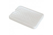 accumulateur de Froid 25 x 19 cm, H: 2,5 cm Polyethylen, Blanc