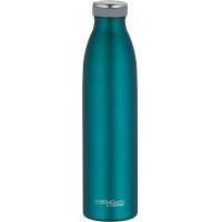 ThermoCafe Gourde Isotherme, Acier Inoxydable, Mat Teal, 0,75 l