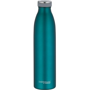 ThermoCafe Gourde Isotherme, Acier Inoxydable, Mat Teal, 0,75 l