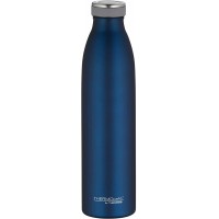 ThermoCafe Drinking Bottle, Insulated Water Bottle, Insulated Bottle, Thermos Flask, Stainless Steel, Mat Saphir Blue, 0,75 l