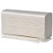 4052101 Lot de 20 serviettes en papier double epaisseur 100 % cellulose Pliage en W Indechirable Blanc
