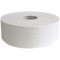 Lot de 6 : Gros rouleau de papier toilette, 380 m, perfore, blanc