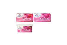 Select Lot de 8 rouleaux de papier toilette double epaisseur Blanc