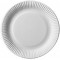  Assiette en carton "pure", rond, 260 mm, blanc