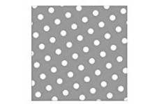  - PAPSTAR Motivservietten "Dots", 330 x 330 mm, rot