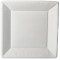 86615 en carton Assiettes Pure carrees, 225 x 225 x 18 mm, weia¡