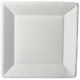 86615 en carton Assiettes Pure carrees, 225 x 225 x 18 mm, weia¡