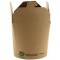 PAPSTAR BoŒte … snack "pure", carr‚, 760 ml, brun
