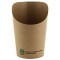 PAPSTAR Wrap-Cup Poudre Ronde Marron 230 ML