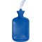 Bouillotte 2 litres | 32,5 cm x 20,3 cm bleu | avec bouchon a  vis (1 piece)