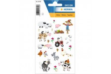 HERMA 15705 Stickers Enfants Petite ferme (72 Autocollants Papier Mat) Autocollants permanents Motif etiquettes pour filles et g