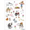 HERMA 15705 Stickers Enfants Petite ferme (72 Autocollants Papier Mat) Autocollants permanents Motif etiquettes pour filles et g